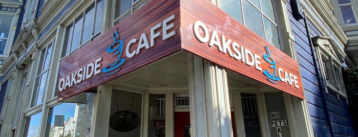 Oakside Cafe is one of SF.
