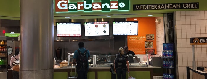 Garbanzos Mediterranean Grill is one of ATL Airport.