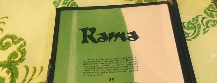 Rama is one of Baton Rouge throwback.