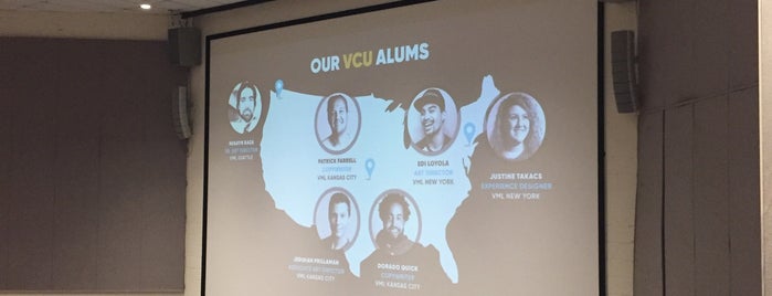 Brandcenter Friday Forum is one of vcu ad places.