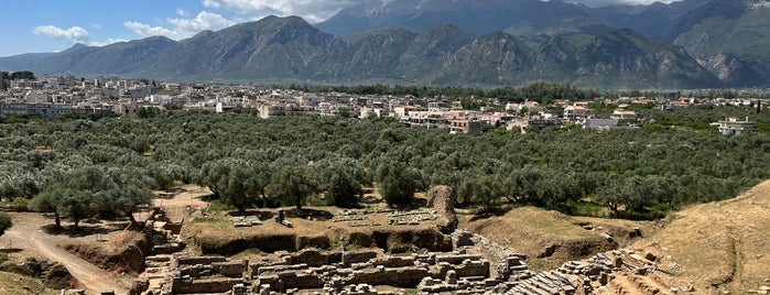 Ancient Sparta is one of Peloponnes / Griechenland.