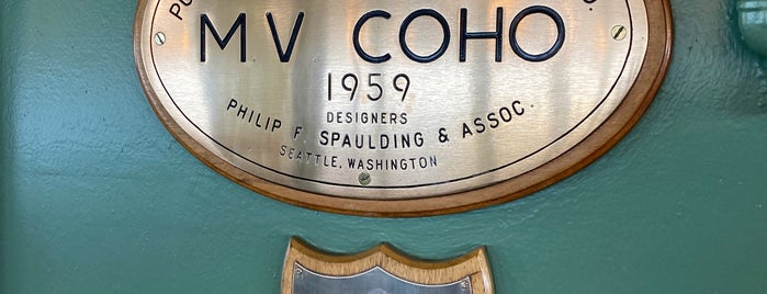 M.V. Coho is one of Olympic Peninsula.