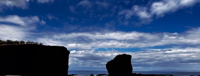 Pu'upehe Islet (Sweetheart Rock) is one of Hawaii.