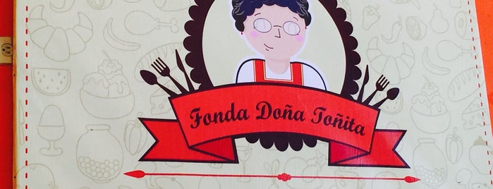 Fonda Doña Toñita is one of Tempat yang Disukai Damian.