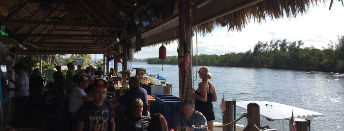 Jimbo's Sandbar is one of Peewee's Big Ass South Florida Food Adventure!.