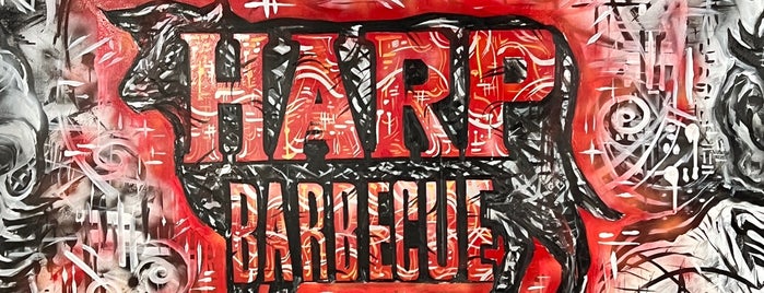 Harp Barbecue is one of kc to-do.