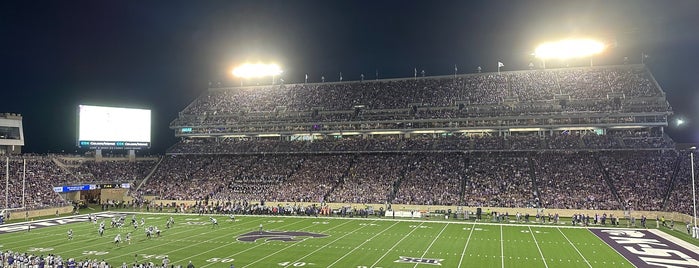 Bill Snyder Family Stadium is one of ballin....