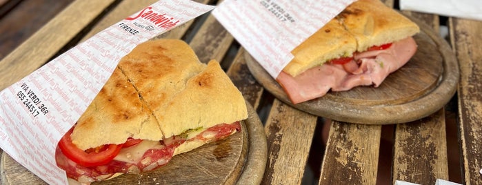 Pino's Sandwiches is one of Firenze.