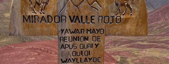 Valle Rojo is one of Lieux qui ont plu à Alan.