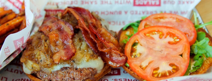 Smashburger is one of D.C.'s Fast Food Style Burgs.