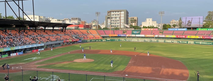 Tainan Baseball Stadium is one of Triple Play Badge in Taiwan.