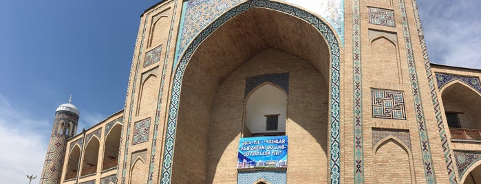 Kukaldosh Masjid-Madrasasi | Мечеть-Медресе Кукалдош is one of Uzbekistan 2.