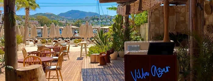 Villa Azur Restaurant&Beach Clup is one of Bodrum.