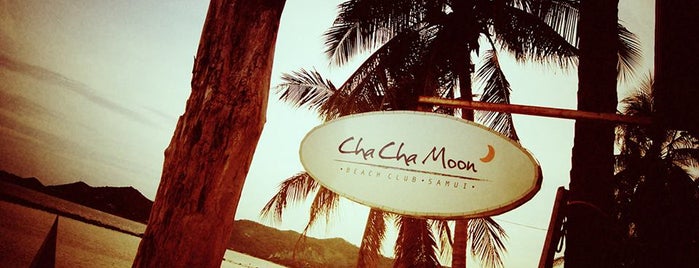Cha Cha Moon Beach Club is one of Tempat yang Disukai Nikola.