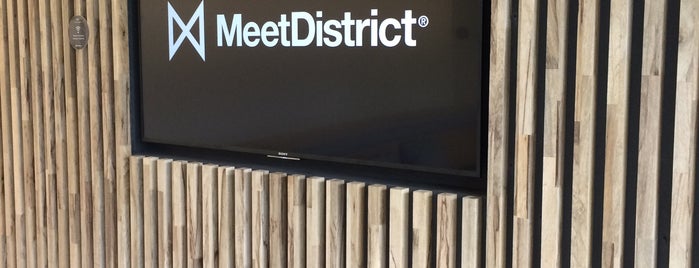 MeetDistrict is one of Lugares favoritos de Wim.