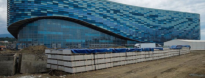 Дворец зимнего спорта «Айсберг» is one of Сочи-2014: обратная сторона медали.