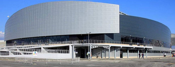 Ice Cube Curling Center is one of Сочи-2014: обратная сторона медали.