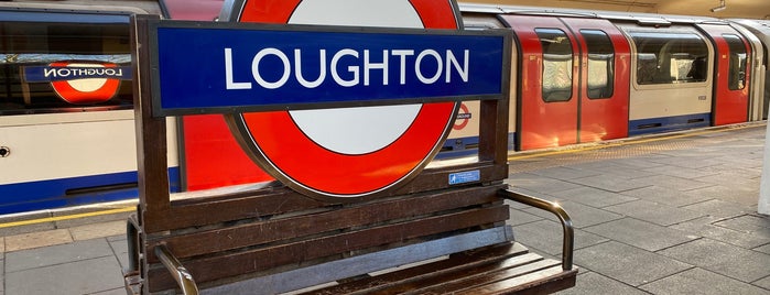 Loughton London Underground Station is one of Stations - LUL used.