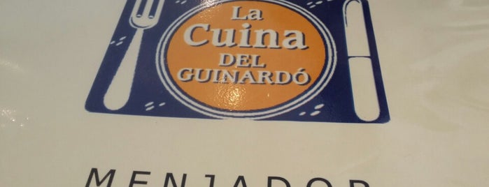 La Cuina del Guinardó is one of Favourite Restaurants (Spain).