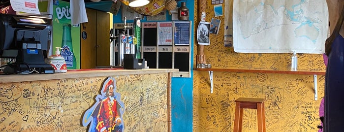 Maktub surf bar is one of Medeira.