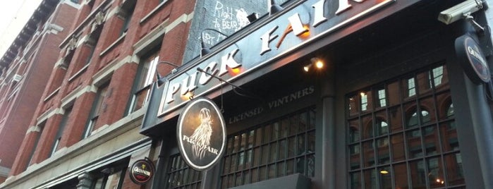 Puck Fair is one of Best NYC Irish Pubs.