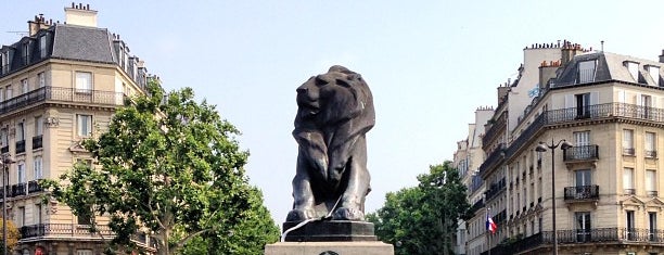 Place Denfert-Rochereau is one of Paris.