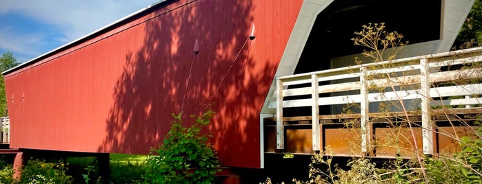 Cedar Covered Bridge is one of USA 2012 coast to coast.