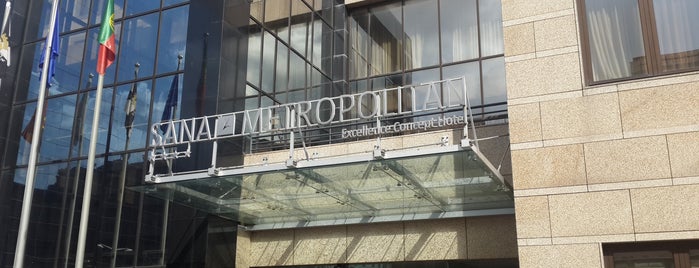 SANA Metropolitan Hotel is one of Подсказки от David.