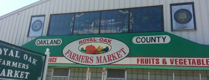 Royal Oak Farmers Market is one of Bill : понравившиеся места.