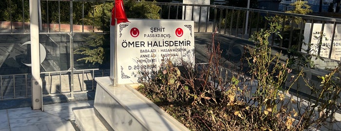 Şehit Ömer Halisdemir Şehitliği is one of Tempat yang Disukai Sezgin.