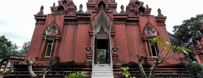 Wat Khao Angkhan is one of Surin + Buri Rum.