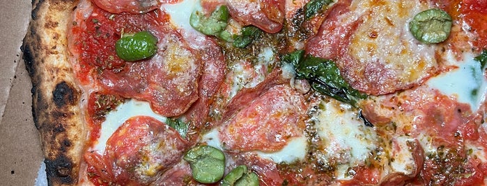 Pizzeria Sei is one of the real la list.
