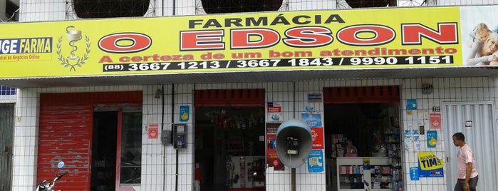 Farmacia o Edson is one of Check.