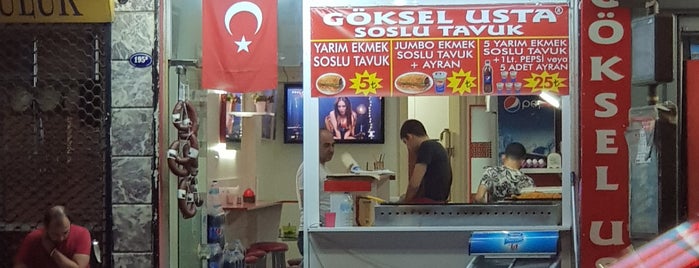 Göksel Usta Soslu Tavuk is one of İzmir Karışık Yemek.