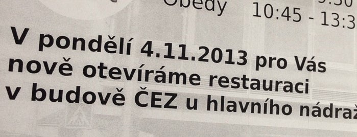 Restaurace ČEZ Eurest is one of Free WiFi.