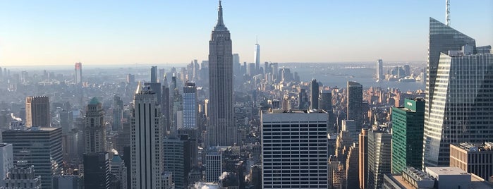 Top of the Rock Observation Deck is one of Orte, die Cecilia gefallen.