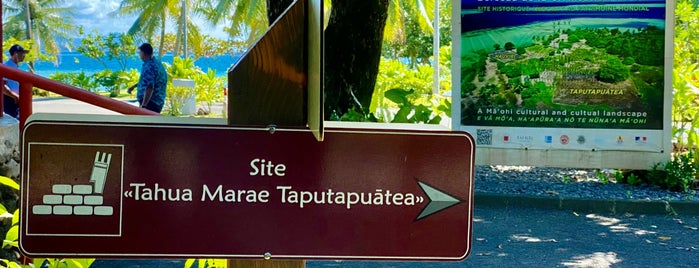 Taputapuatea marae is one of Worldwide Destinations.
