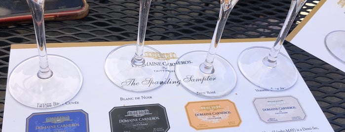 Domaine Carneros is one of Napa.