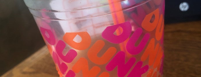 Dunkin' is one of favs.