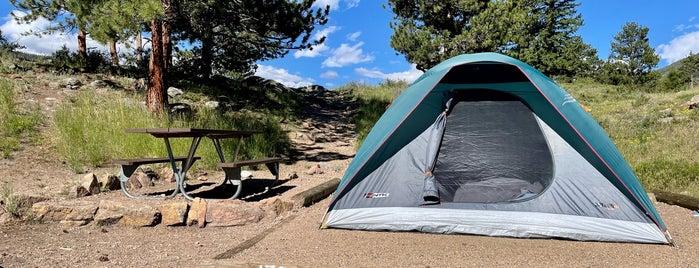 Moraine Park Campground is one of Colorado to Dakota.