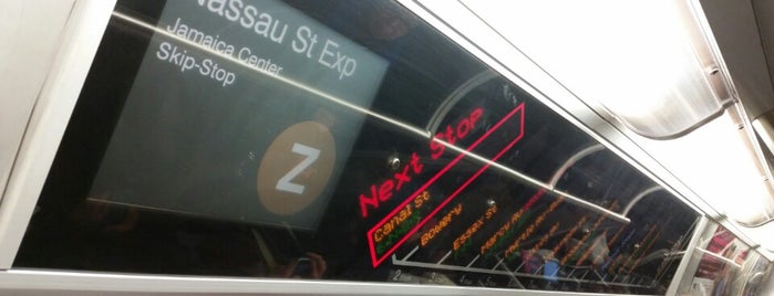 MTA Subway - Z Train is one of Lieux qui ont plu à Kimmie.