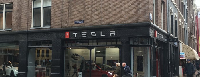 Tesla Showroom is one of Amsterdam from A to Z.