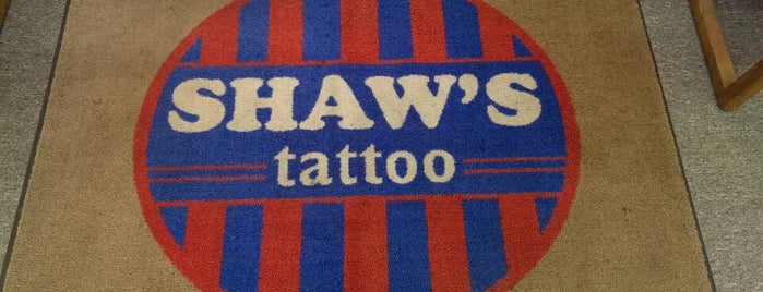 Shaw's Tattoo Studio is one of Texas.