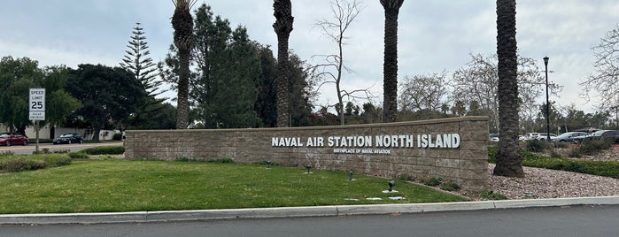 Naval Air Station North Island is one of San Diego.