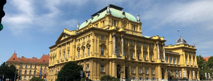 Croatian National Theatre is one of Lutz : понравившиеся места.