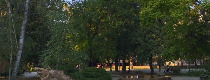 Ribnjak is one of Green Zagreb.