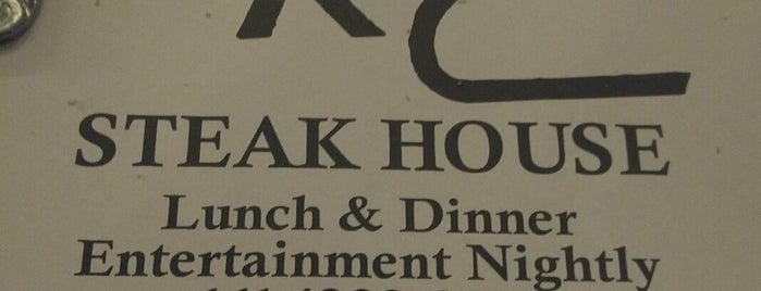 K C Steakhouse is one of Top 10 dinner spots in Bakersfield, CA.