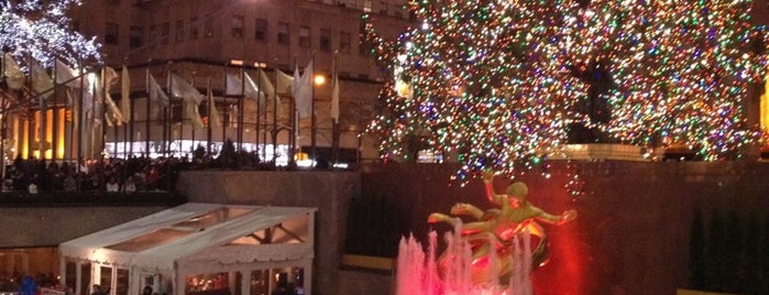 The Rink at Rockefeller Center is one of NYC Christmas 2013.