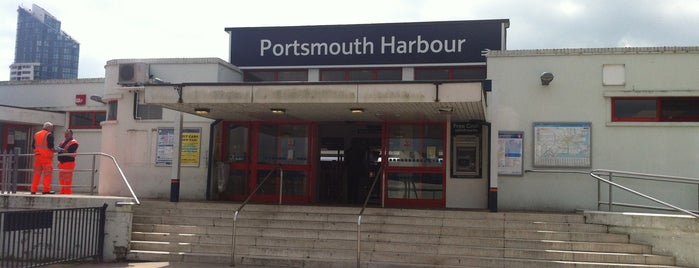 Portsmouth Harbour Railway Station (PMH) is one of Train stations.
