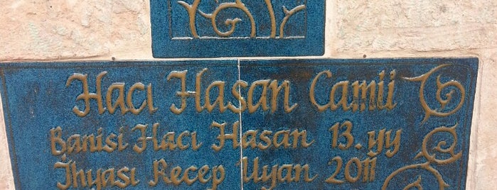 Hacı Hasan Camii is one of Eskişehir Camileri.